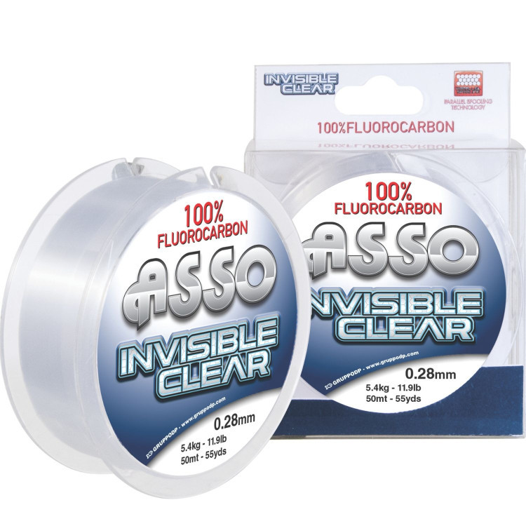 ASSO Invisible Clear Fluorocarbon 0.35 mm