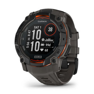 Instinct® 3 – 50 мм, Solar - Instinct® 3 – 50 мм, Solar - Black с Charcoal каишка