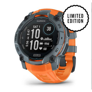 Instinct® 3 – 50 мм, Solar - Instinct® 3 – 50 мм, Solar - Twilight с Solstice каишка