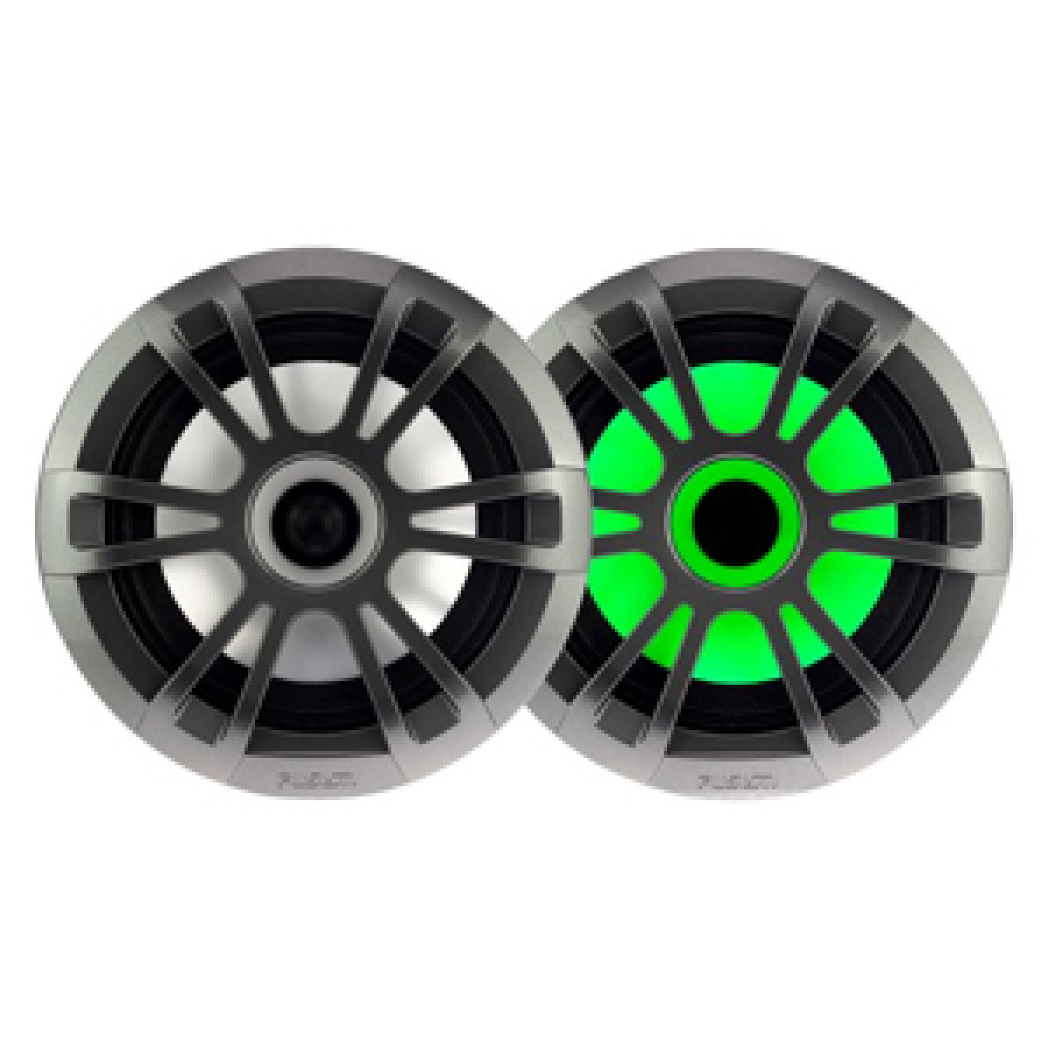 Fusion® Серия EL 6.5" 80W Морски високоговорители - EL-FL651SPG - 6.5" 80-Watt Sports Grey, с RGB LED