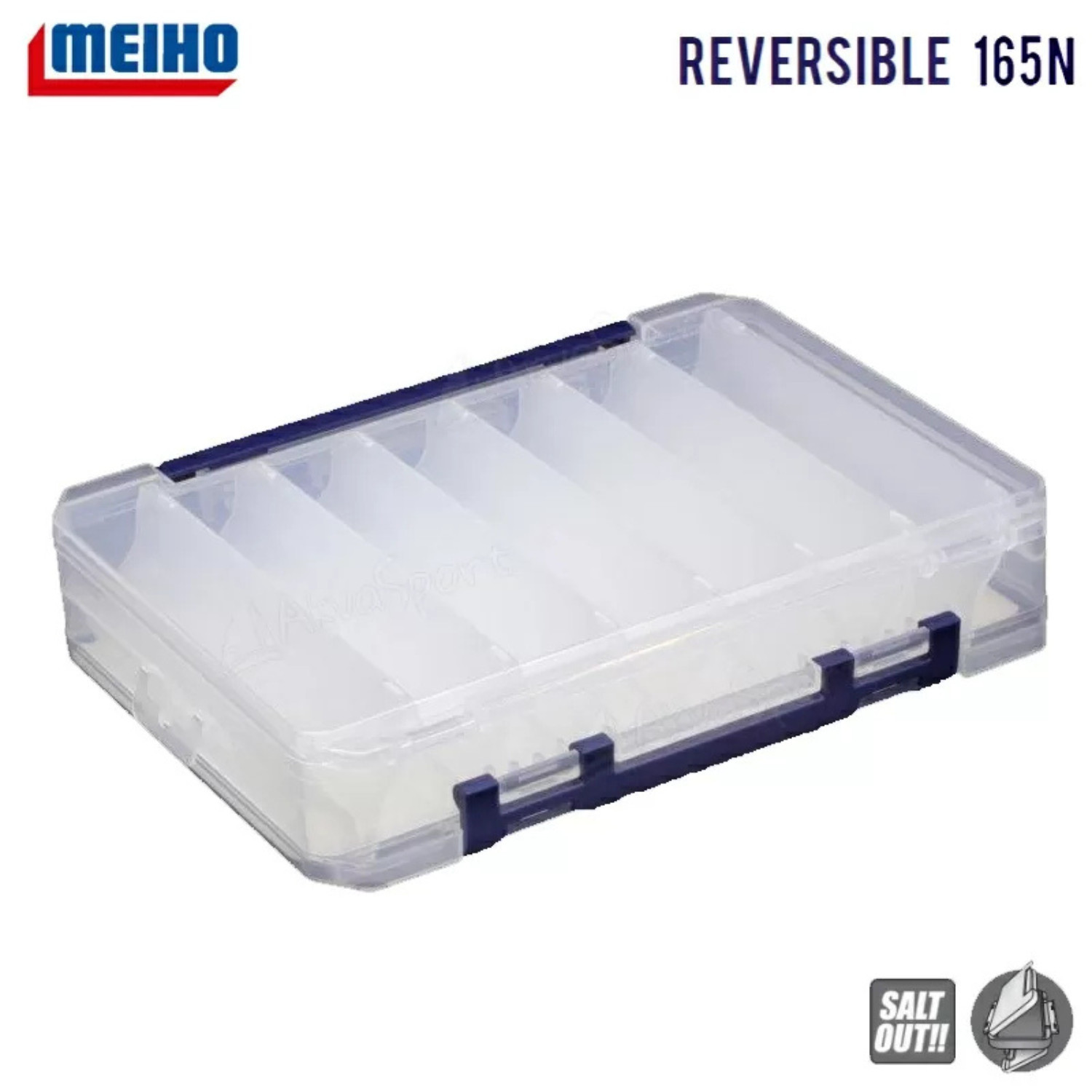Кутия  за воблери MEIHO REVERSIBLE 165N CLEAR