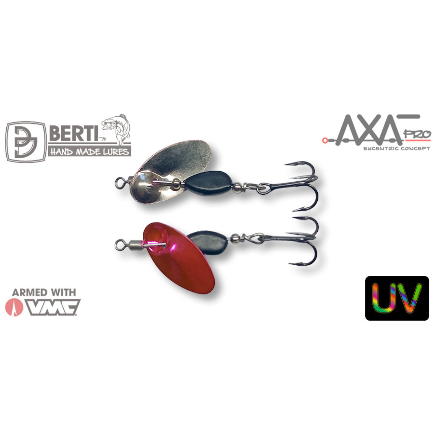 Въртяща блесна BERTI AXAT PRO PLUS 2 гр. / 19 мм.