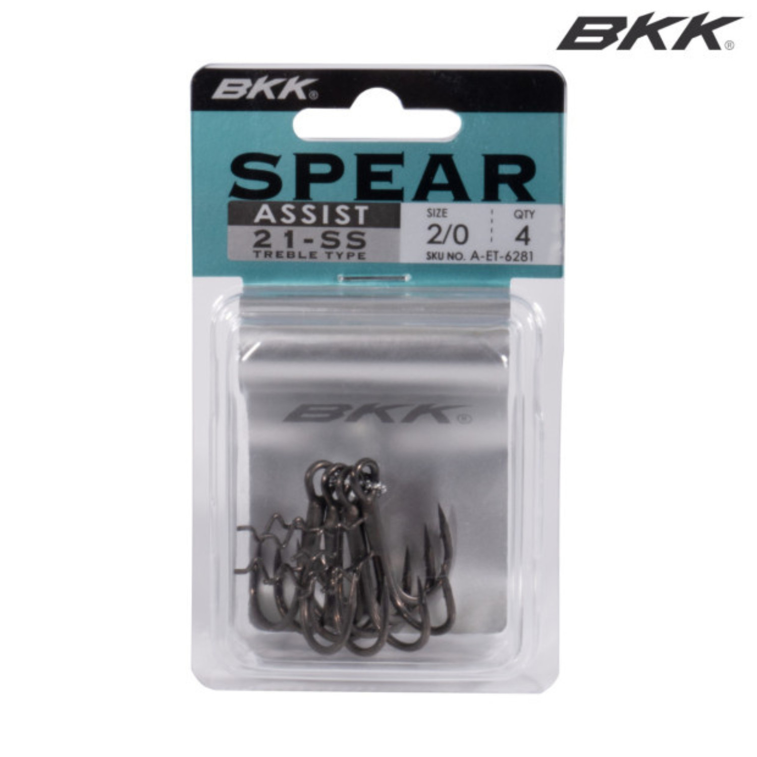 Тройни куки за силикон BKK ASSIST SPEAR-21 SS