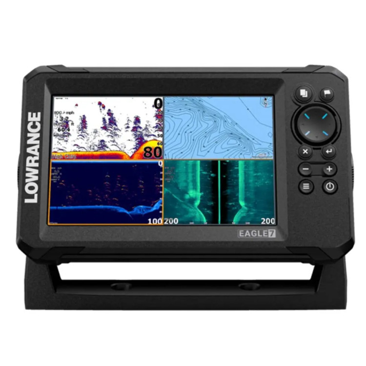 Сонар Lowrance Eagle 7′ Комбо със сонда 50/200 HDI