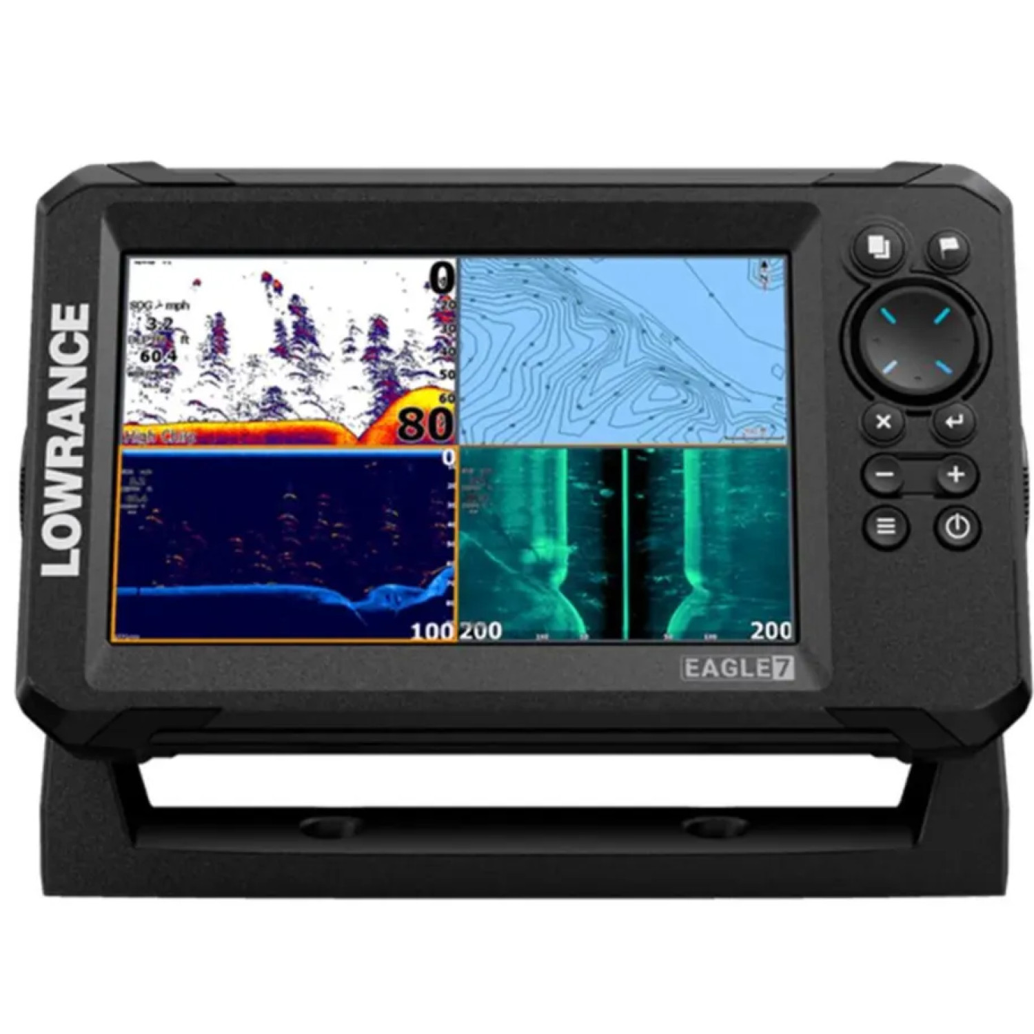 Сонар Lowrance Eagle 7′ Комбо със сонда Tripleshot HD