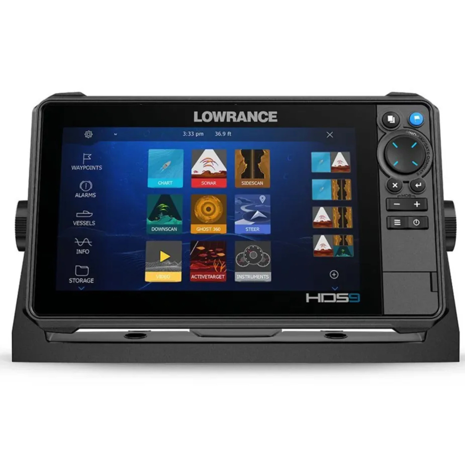 Сонар Lowrance HDS PRO 9′ Комбо  с 3-в-1 сонда